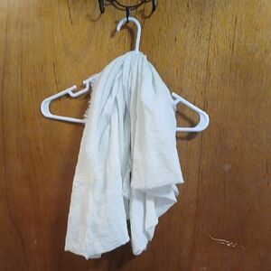 White Lightweight Scarf